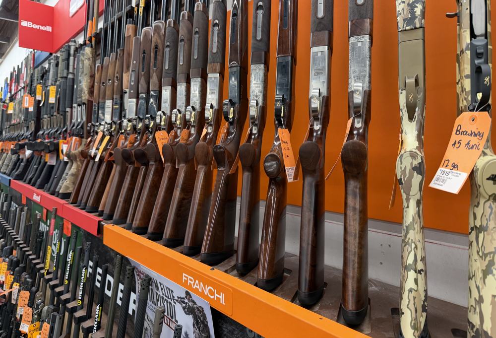 Shotgun rack