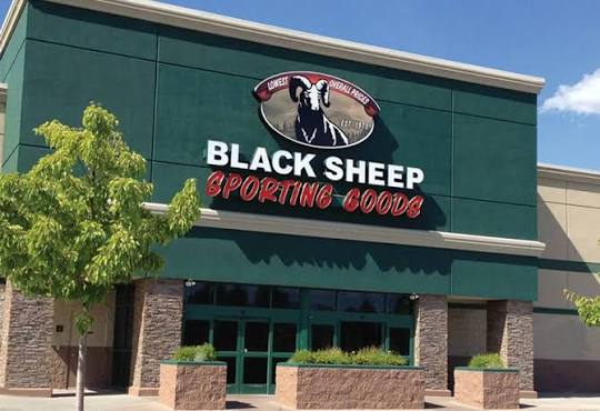 Black Sheep Sporting Goods storefront at 3534 N. Government Way.