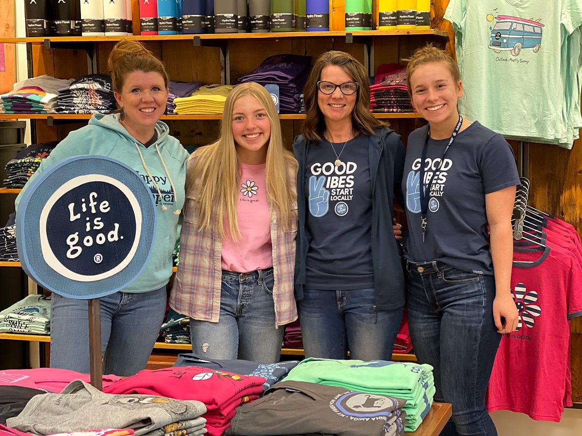 Life is Good showroom opening at Black Sheep Sporting Goods