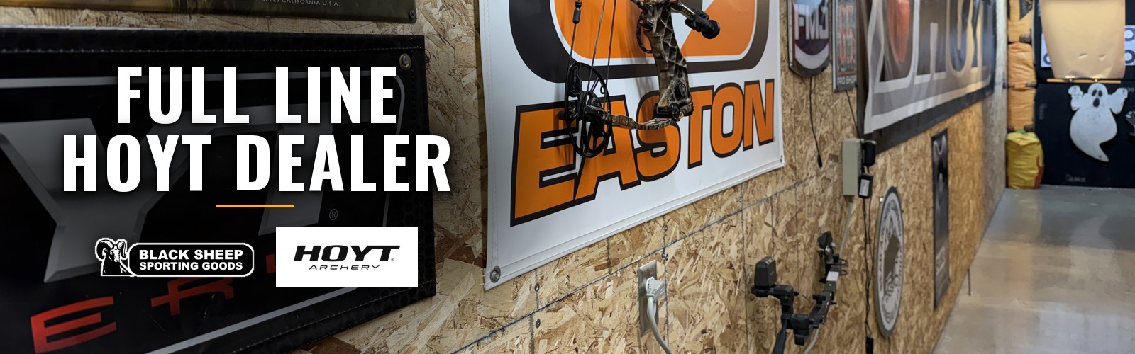 Black Sheep Sporting Goods, Full Line Hoyt Dealer
